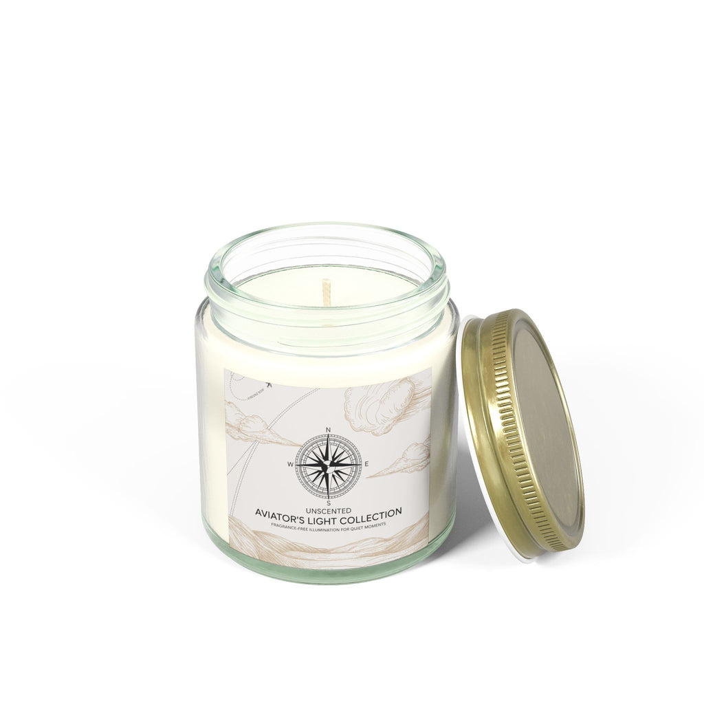 Unscented Candle – Pure Light & Peaceful Ambiance