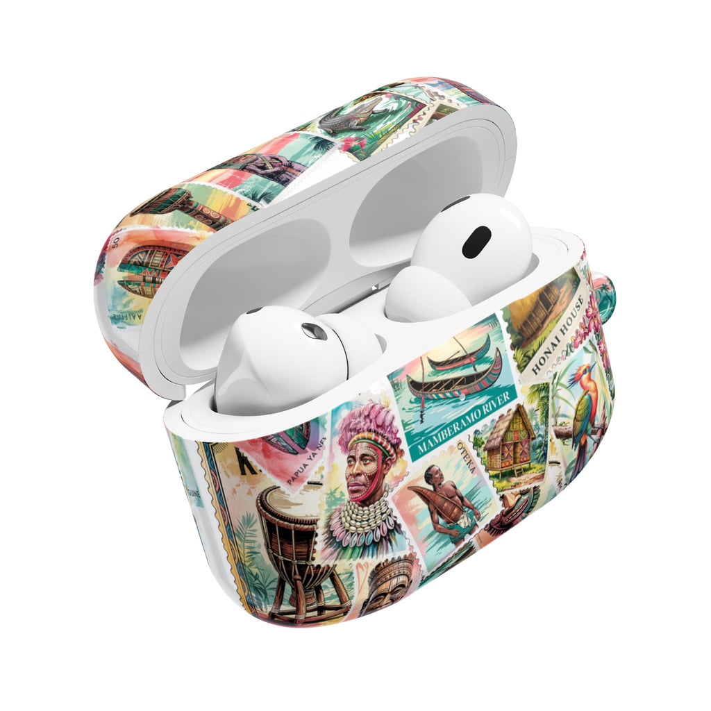 Papuan Post Stamp - Airpod Case