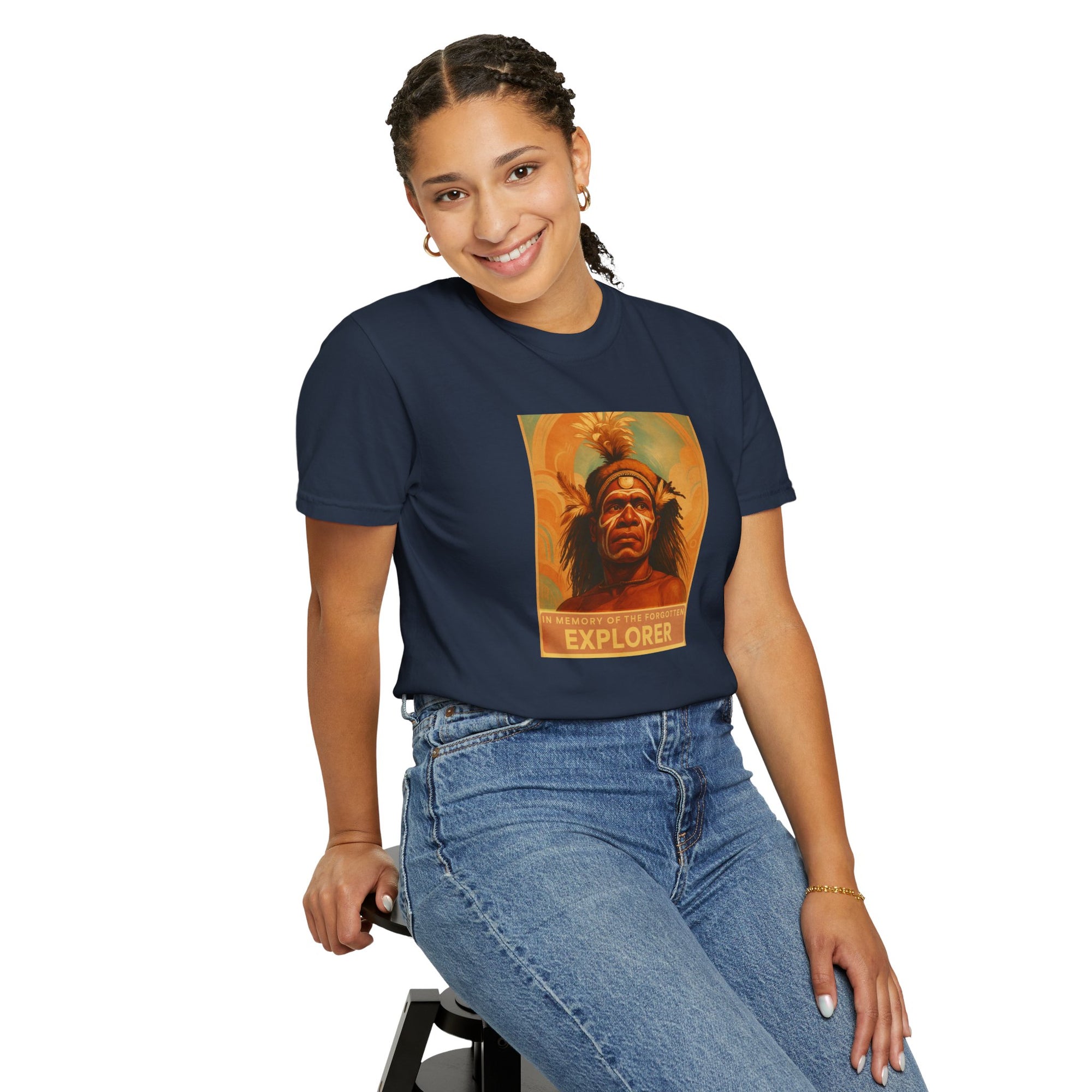 In Memory of the Forgotten Explorer T-Shirt – Available in Various Sizes and Colors