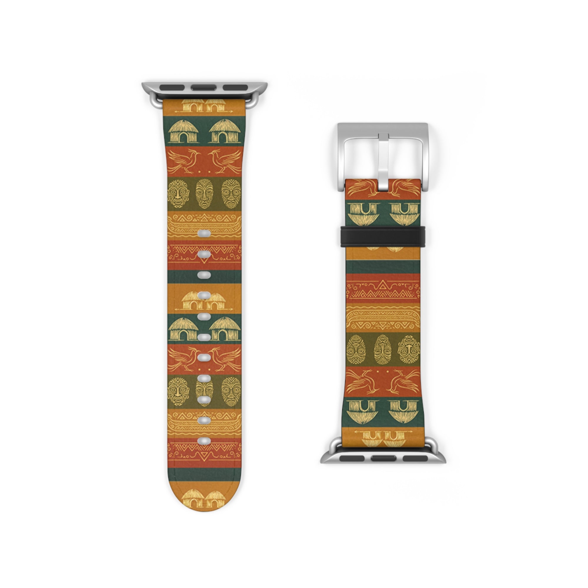 Mask & Tribal - 2 Watch Band