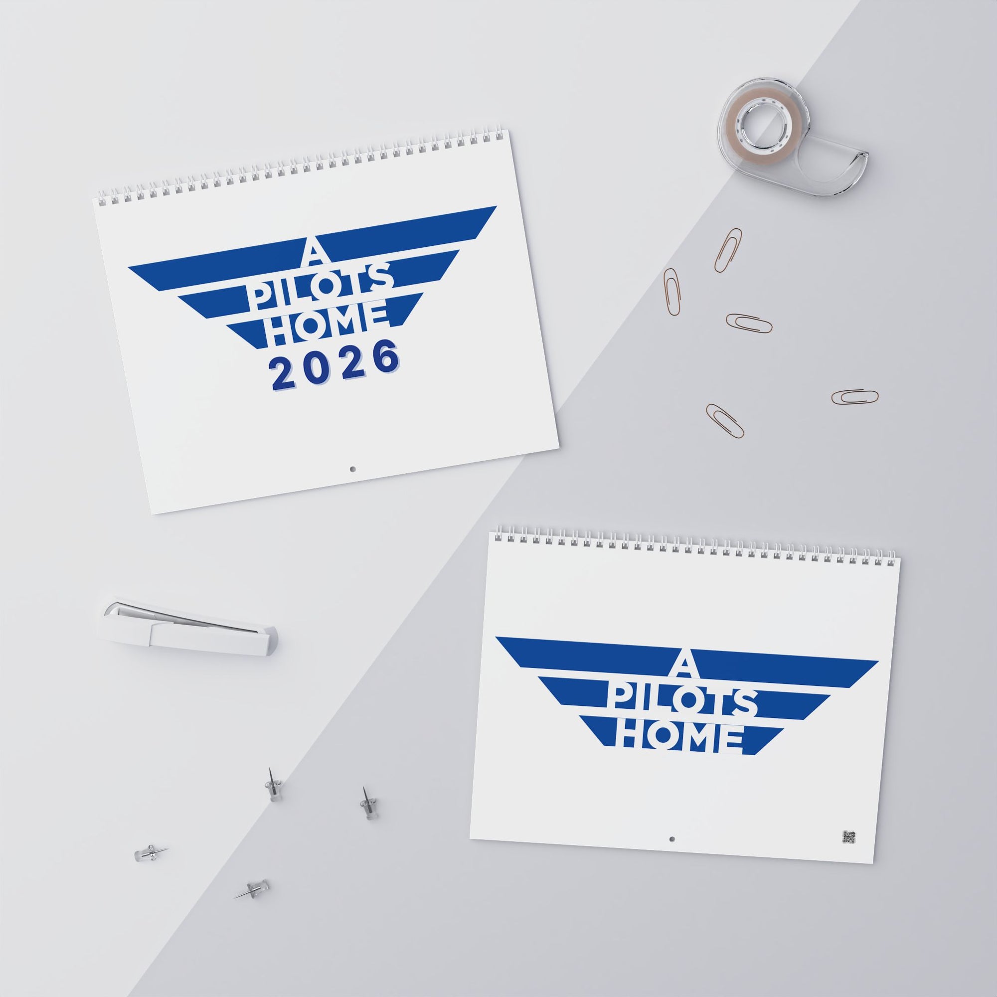 Aviation Wall Calendar 2026 — Scenic Airplane Photography Calendar