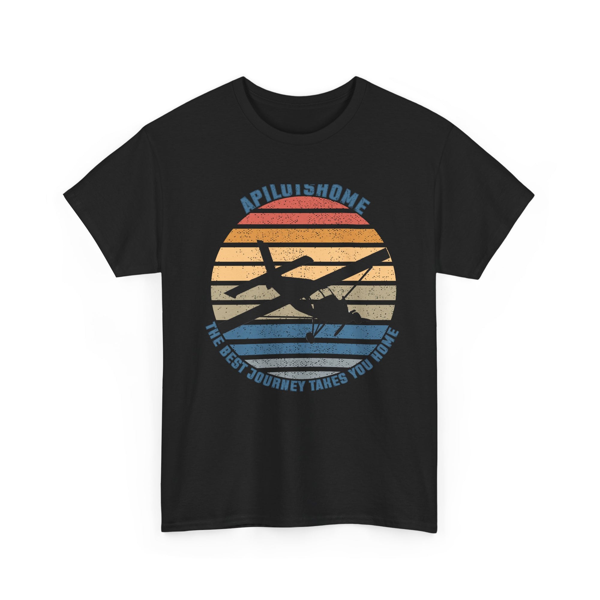(AU&NZ) APilotsHome - The Best Journey Takes You Home I Available in Multiple Colors & Sizes I Unisex Pilot Tee