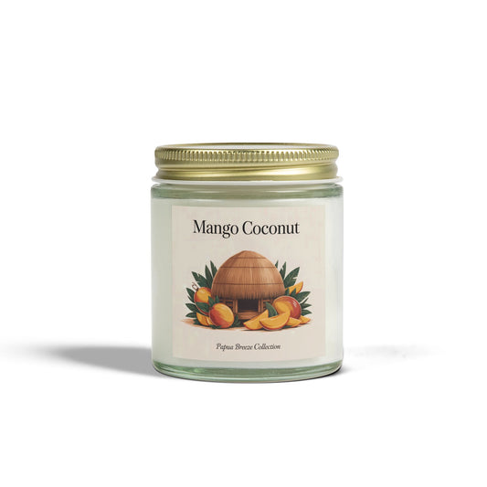 Mango Coconut – Scented Candle Inspired by Tropical Bliss & Coconut Milk