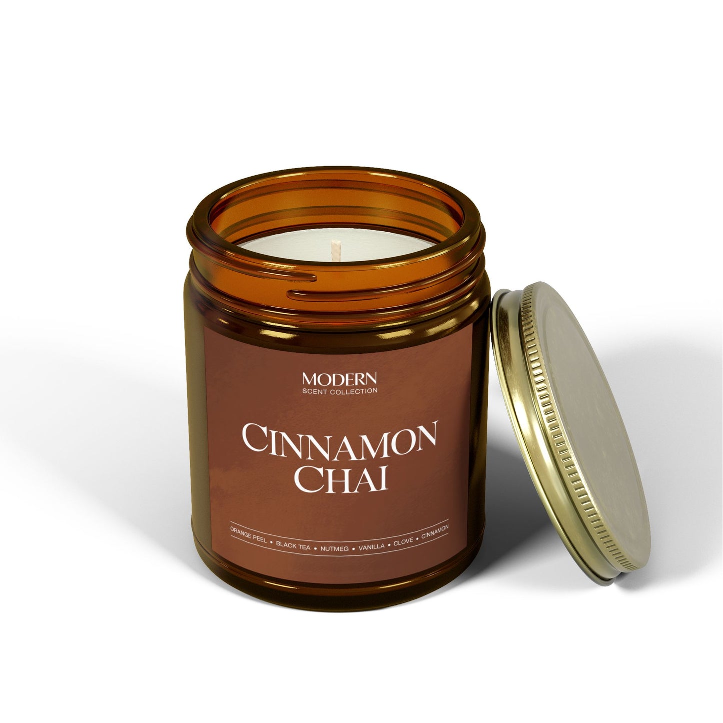 Cinnamon Chai Scented Candle – Spiced Warmth & Cozy Nostalgia