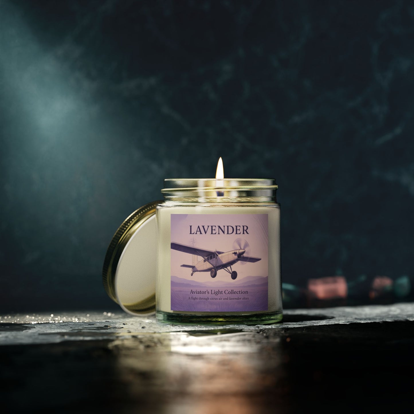 Lavender Candle – Refreshing Citrus & Soothing Lavender Blend