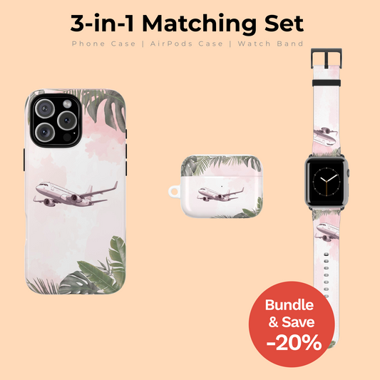 Tropical Flight Bundle I 3-Piece Tech Accessory Set