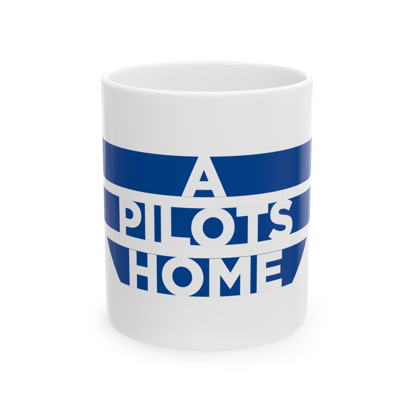 From Cockpit to Coffee Break: A Pilot’s Home Mug 11 Oz