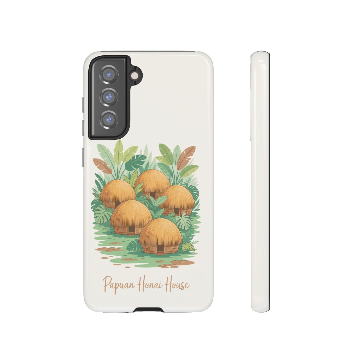 Papuan Honai House Design - Phone Case