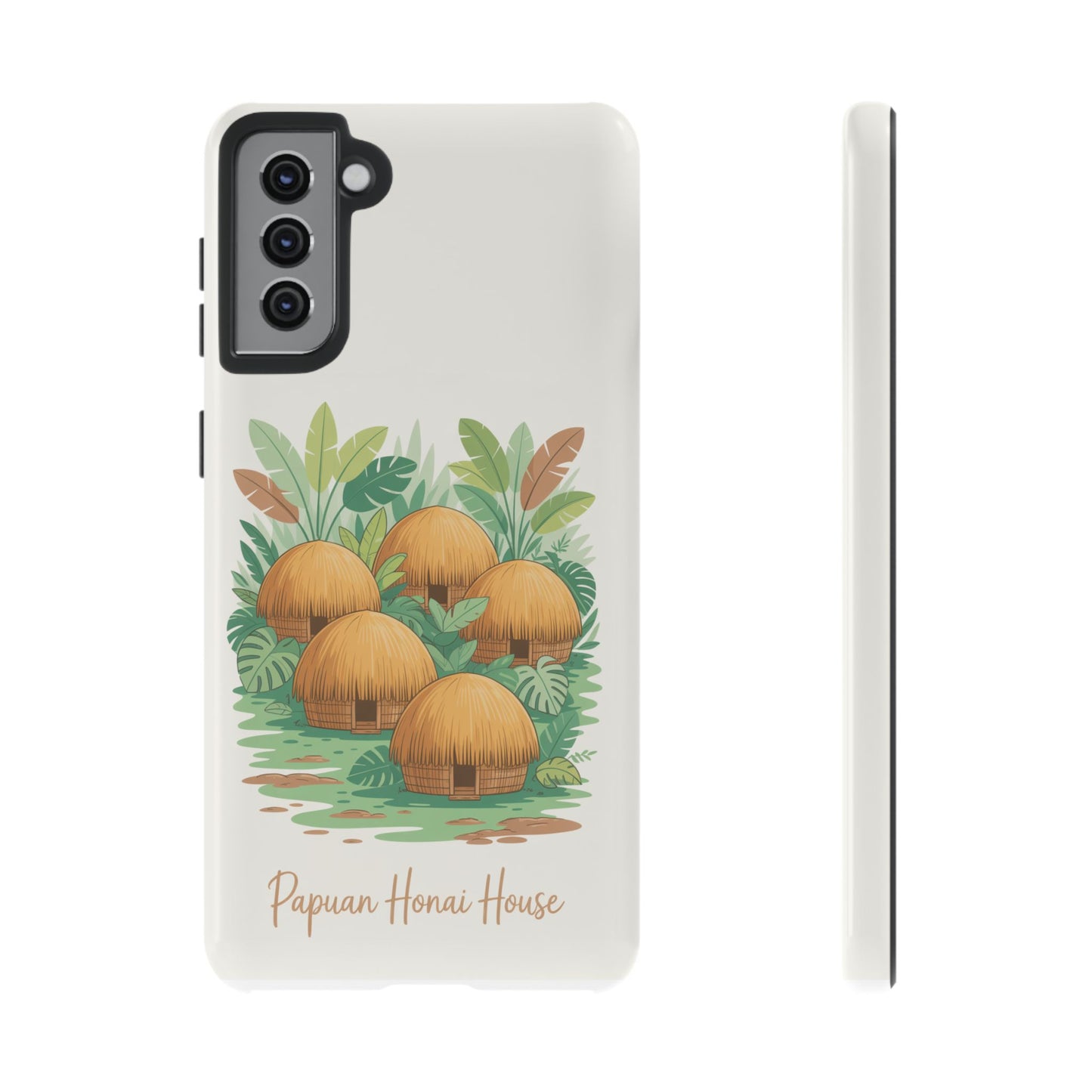 Papuan Honai House Design - Phone Case