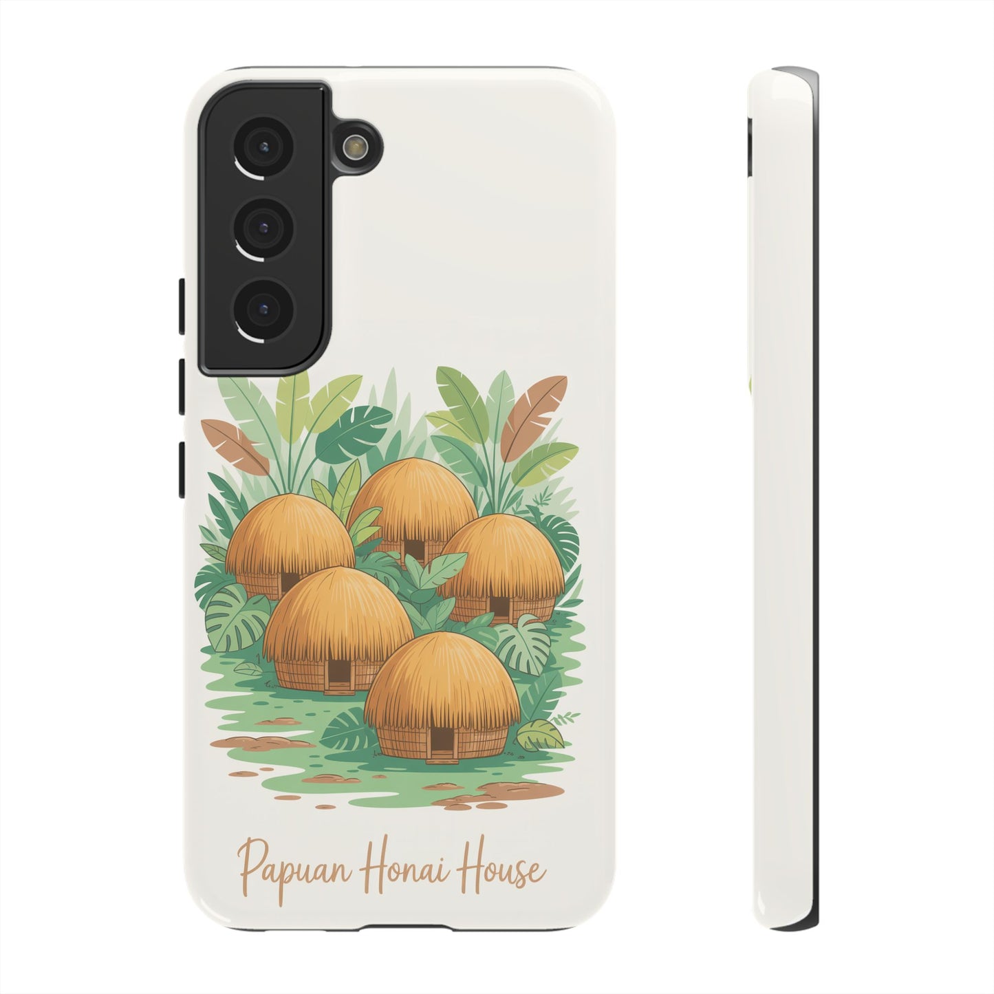 Papuan Honai House Design - Phone Case