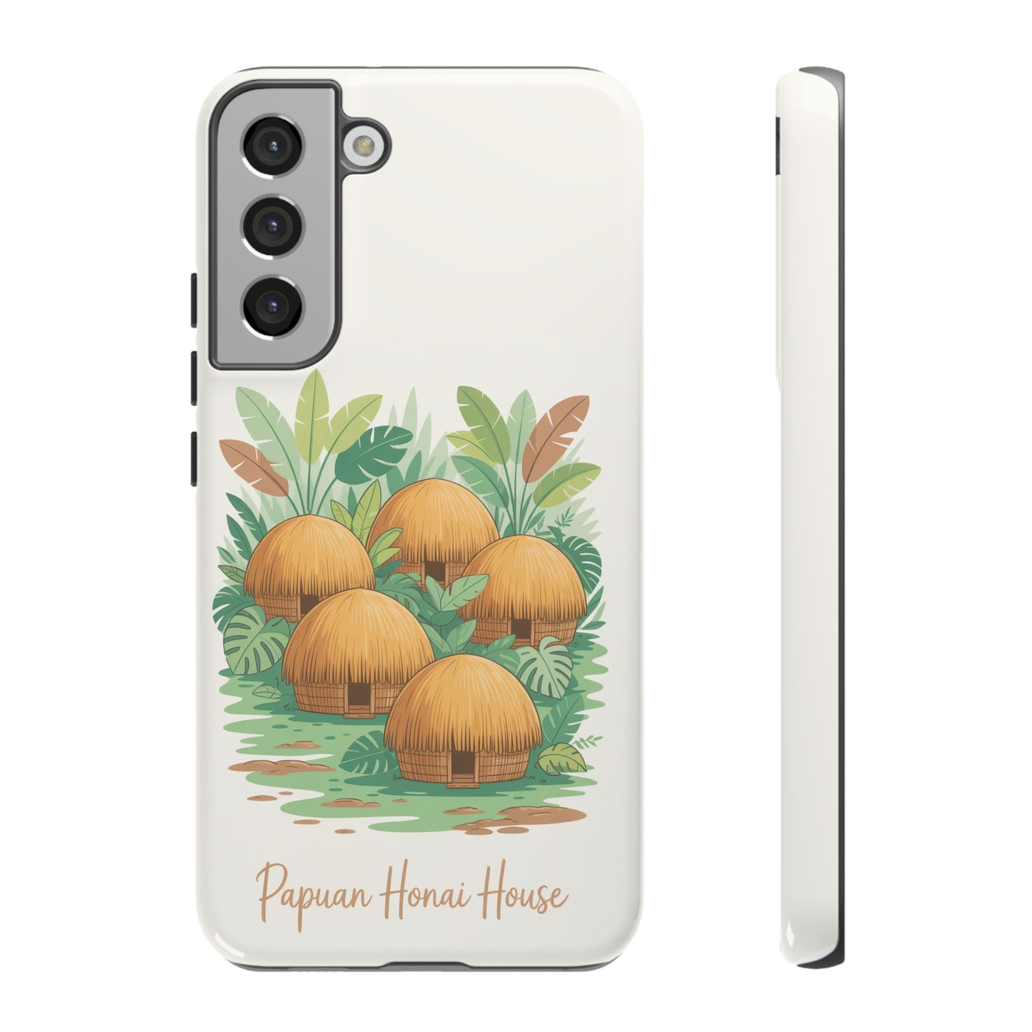 Papuan Honai House Design - Phone Case