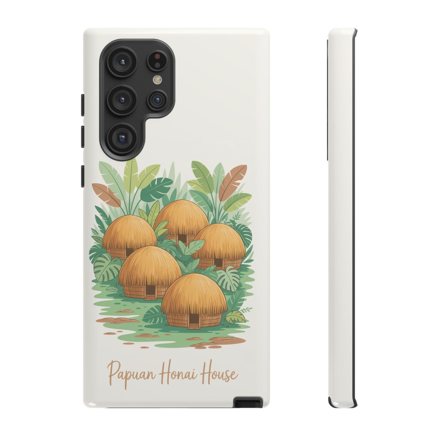 Papuan Honai House Design - Phone Case
