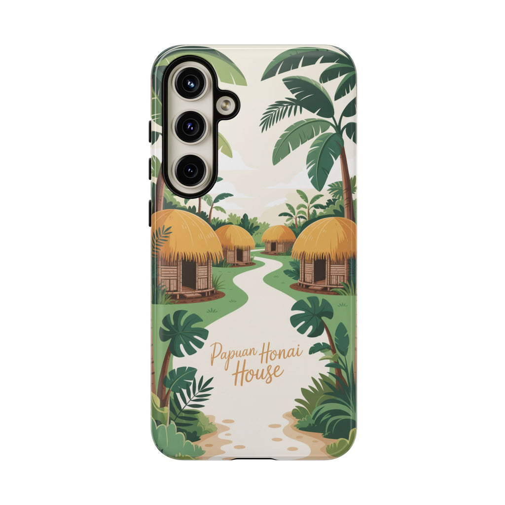 Papuan Honai House Design - 2 - Phone Case