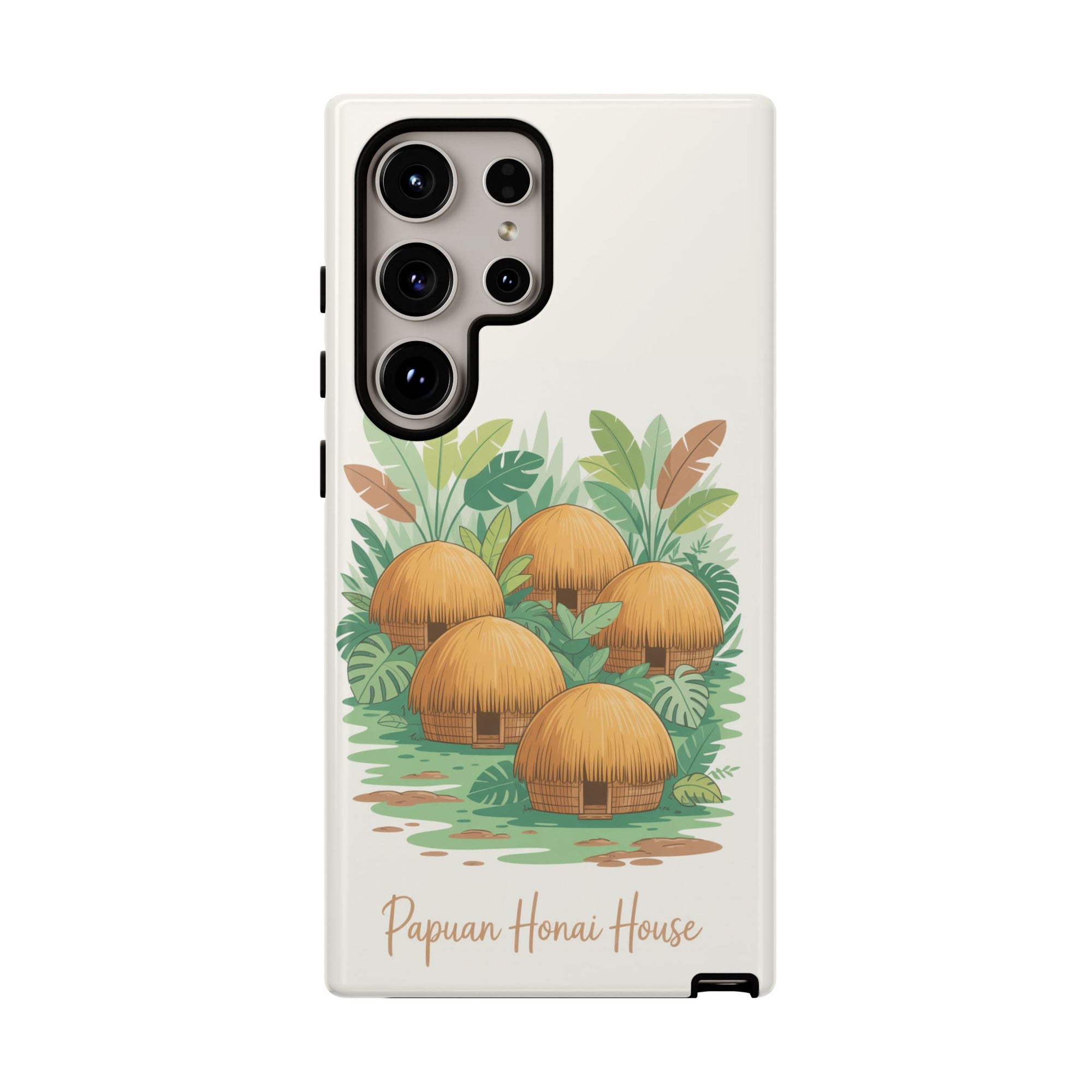 Papuan Honai House Design - Phone Case