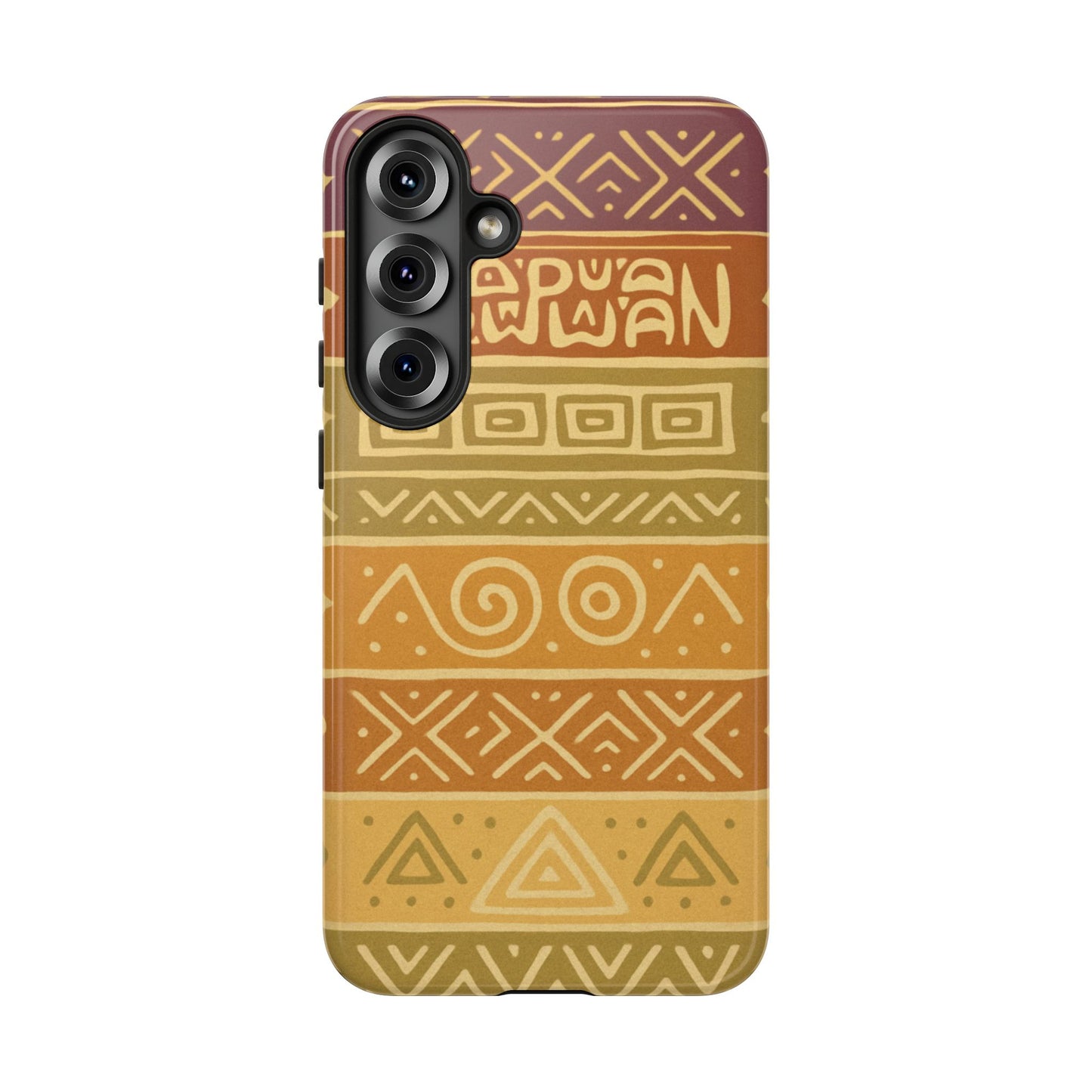 Soft Tribal Design, Papuan Culture - Phone Case