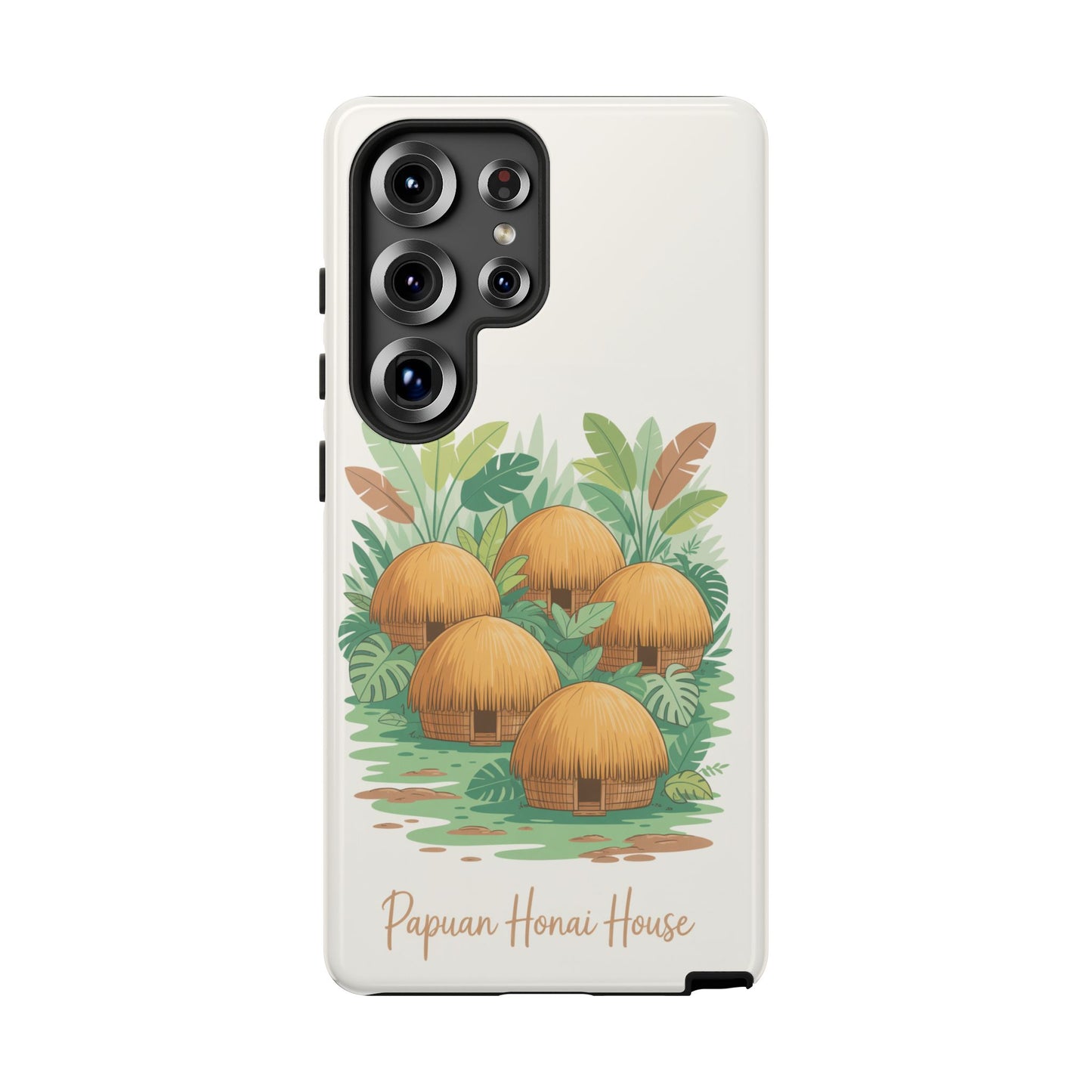Papuan Honai House Design - Phone Case